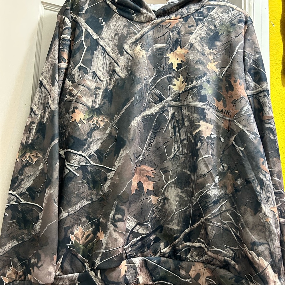 Oversized SHEIN Curve 1XL Camouflage Top
